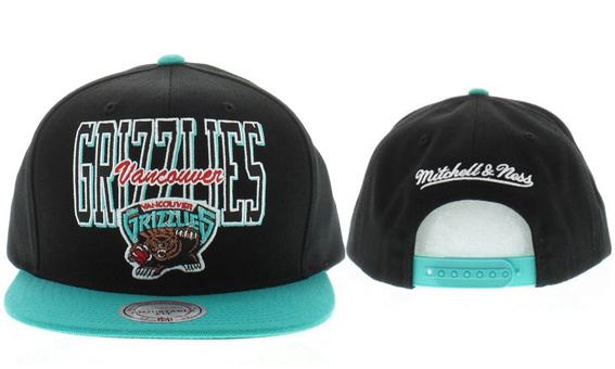 NBA Memphis Grizzlies M&N Snapback Hat NU05
